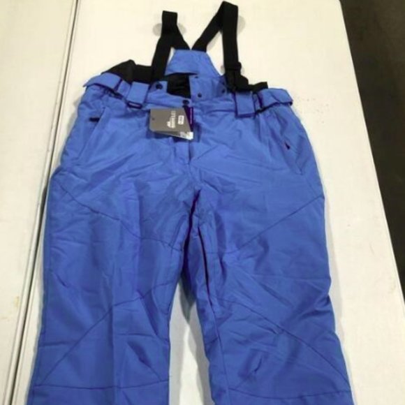 NEW RIIVIYELE Mens Winter Mountain Snow Pants Ski Bibs 2XL blue - Picture 1 of 4